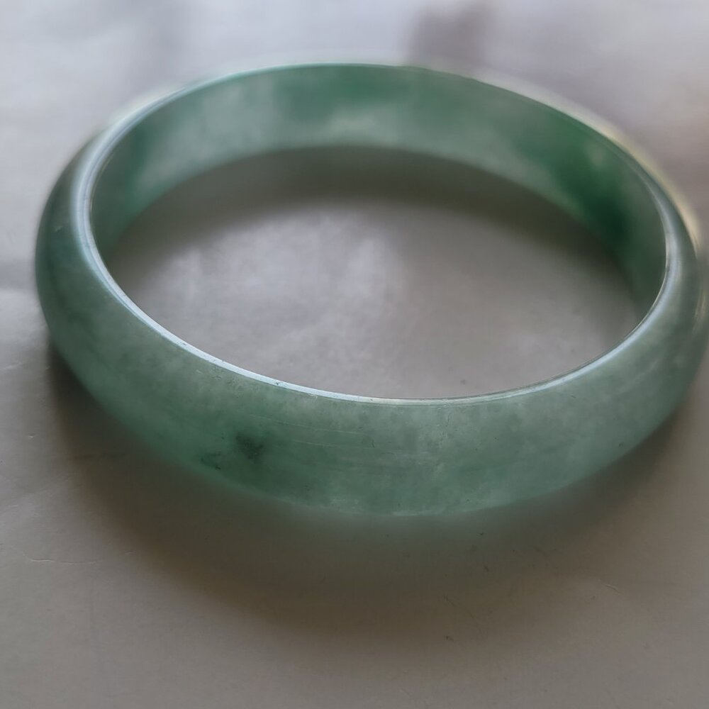 Womens Fashion Bangle Light Green Sz 8 - Picture 3 of 5